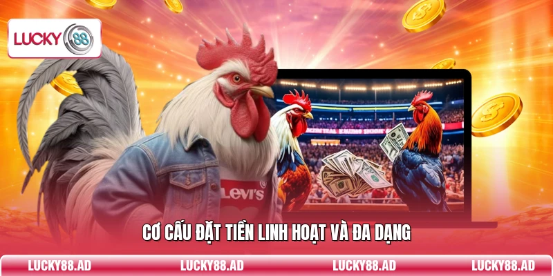 Cơ cấu đặt tiền linh hoạt và đa dạng