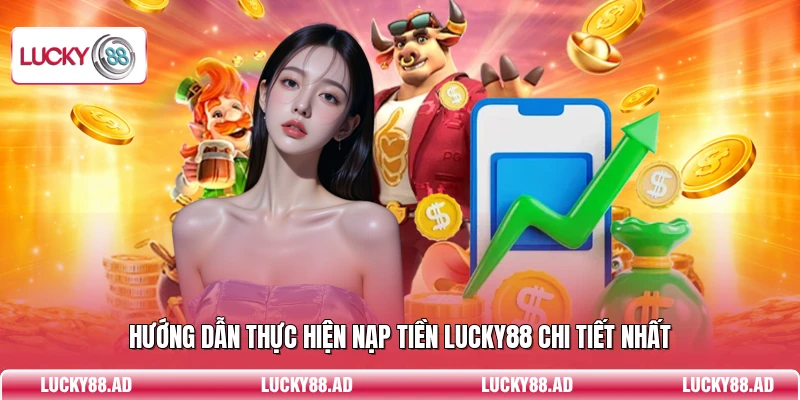 Hướng dẫn thực hiện nạp tiền Lucky88 chi tiết nhất