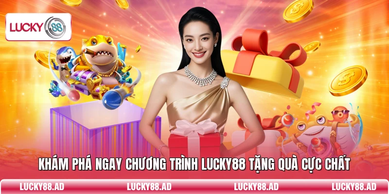 Khám phá ngay chương trình Lucky88 tặng quà cực chất