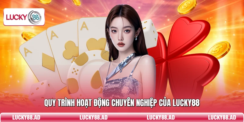 Quy trình hoạt động chuyên nghiệp của Lucky88
